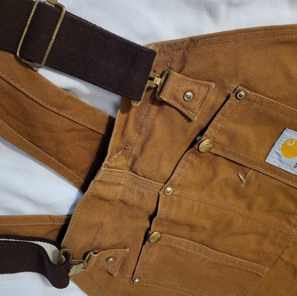 Carhartt mens bibbed overalls size 44X30 - Picture 6 of 7